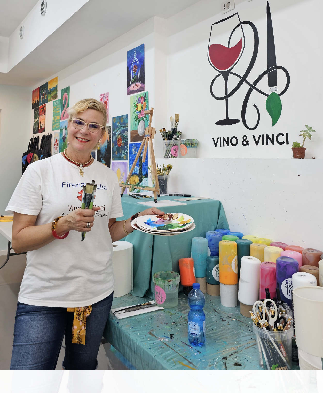  Ariane prepares for Florence, Italy workshop 