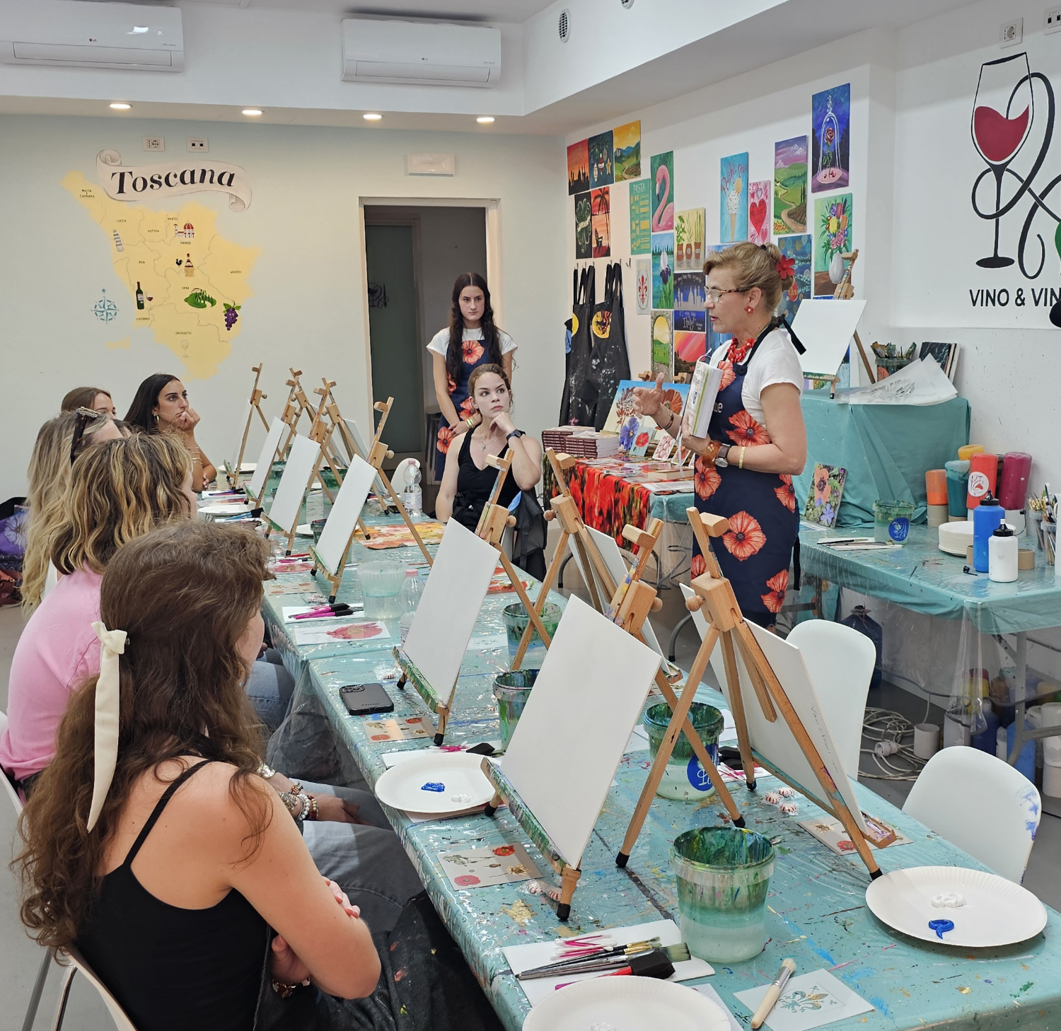  More scenes from the Florence workshop 