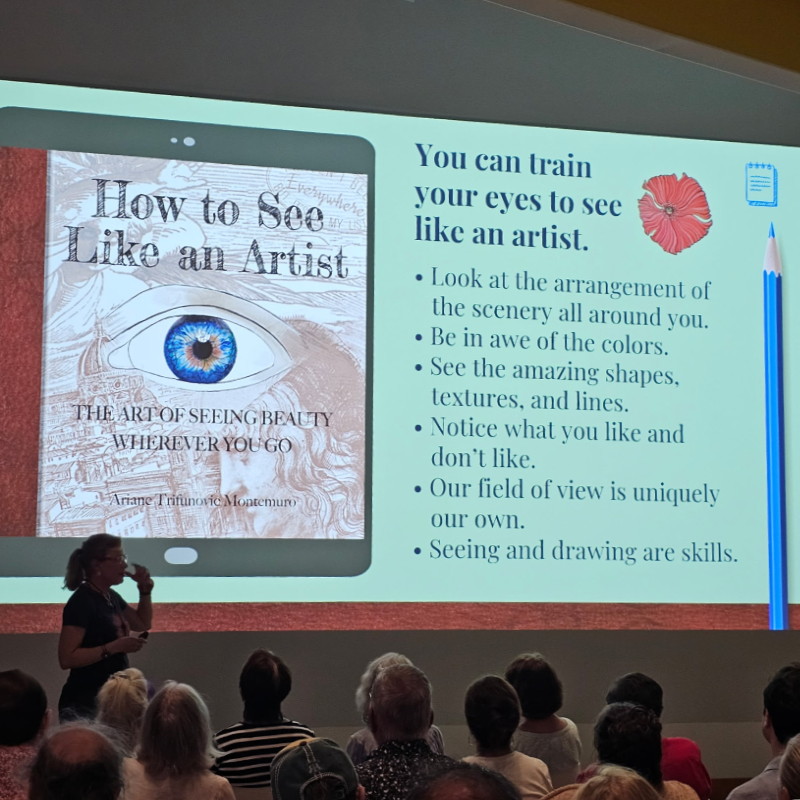  Ariane talks about training your eye to see beauty 